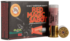 Brenneke SL123RMS Red Magic  12Gauge 3″ 1oz Sabot Slug Shot 5 Per Box