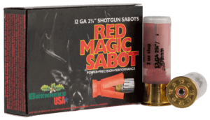 Brenneke SL122RMS Red Magic  12Gauge 2.75″ 1oz Sabot Slug Shot 5 Per Box