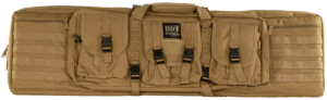 Bulldog BDT4043T BDT Tactical Single Tan Nylon  3 Accessory Pockets  Deluxe Padded Backstraps  Lockable Zippers & Padded