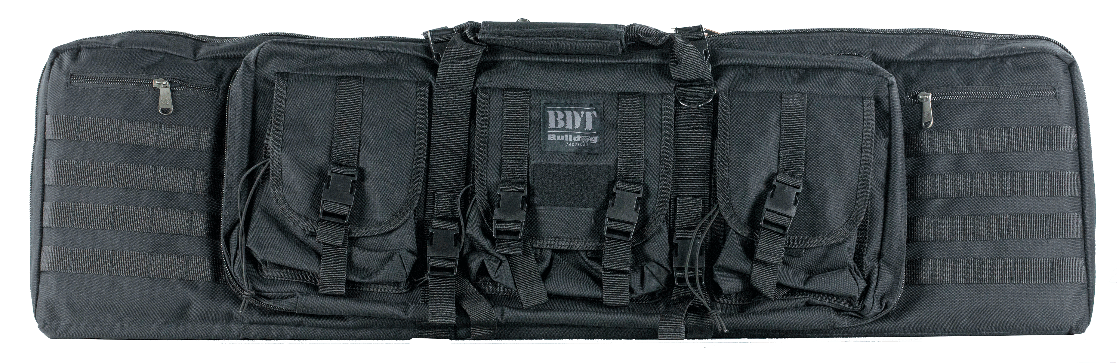 Bulldog BDT6043B BDT Tactical Double 43″ Black Nylon 3 Accessory Pockets Deluxe Padded Backstraps Lockable Zipper Padded Internal Divider Bulldog BDT6043B BDT Tactical Double 43″ Black Nylon 3 Accessory Pockets Deluxe Padded Backstraps Lockable Zipper Padded Internal Divider