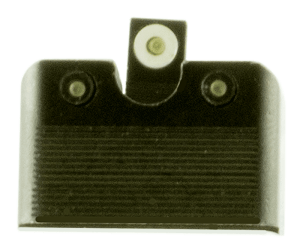 TruGlo TG231MP2W Tritium Pro Black | Green Tritium White Outline Front Sight Green Tritium Rear Sight