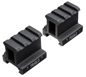 TruGlo TG8992B Picatinny Riser Mount Matte Black Anodized