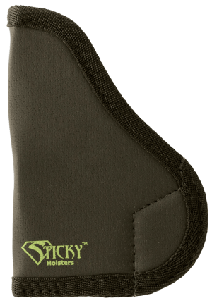 Sticky Holsters SM1NAAPUG SM-1  IWB Size Small Size 1 Black/Green Latex Free Rubber Fits NAA Pug Ambidextrous
