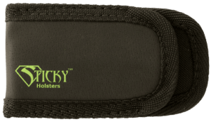 Sticky Holsters SMP Super Mag Pouch IWB Black/Green Latex Free Rubber Pocket Sticky Holsters SMP Super Mag Pouch IWB Black/Green Latex Free Rubber Pocket