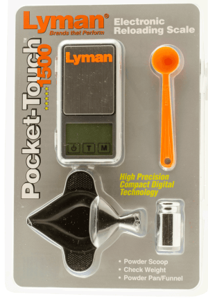 Lyman 7750725 Pocket Touch Reloading Scale 1 Multi-Caliber 1500 GR