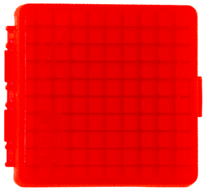 MTM Case-Gard P10022M29 Case-Gard P-100 22 WMR/17 HMR Red Polypropylene 100rd
