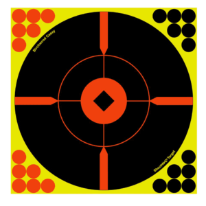 Birchwood Casey 34806 Shoot-N-C Reactive Target Self-Adhesive Paper Air Rifle/Centerfire Rifle/Rimfire Rifle Black/Yellow 8″ Bullseye BMW Includes Pasters 6 Pack Birchwood Casey 34806 Shoot-N-C Reactive Target Self-Adhesive Paper Air Rifle/Centerfire Rifle/Rimfire Rifle Black/Yellow 8″ Bullseye BMW Includes Pasters 6 Pack