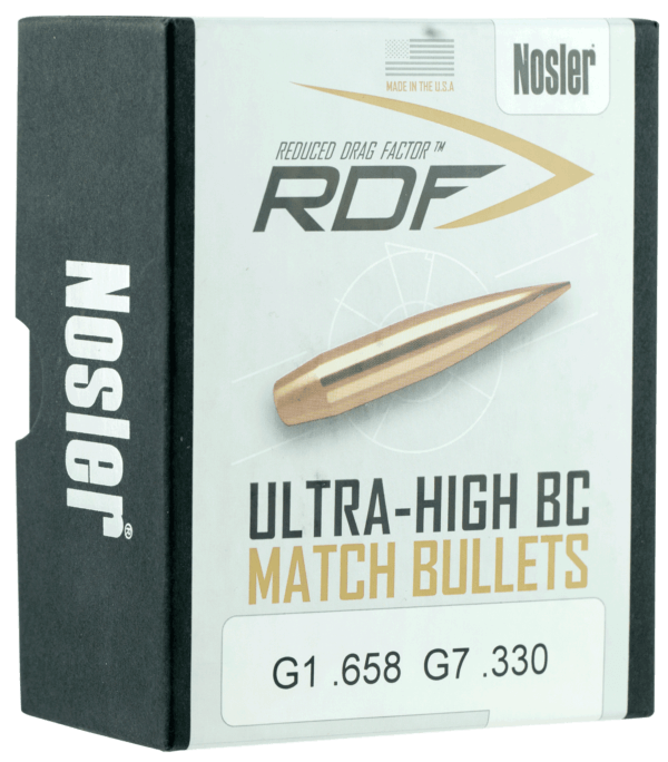 Nosler 49824 RDF Match 6.5mm .264 140 gr Hollow Point Boat Tail/ 100rd Box