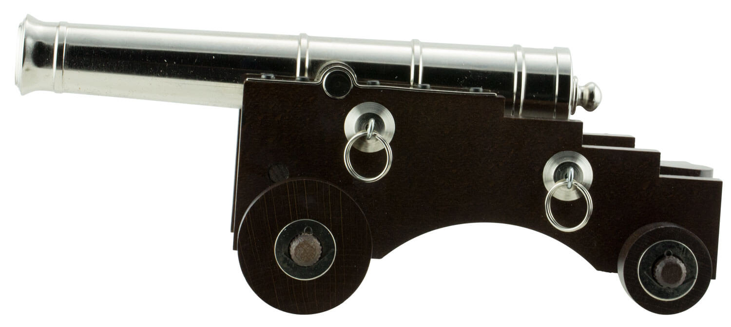 Traditions CN8041 Old Ironsides Mini Cannon 50 Cal 9″ Nickel Barrel Hardwood Stock Breech Action Traditions CN8041 Old Ironsides Mini Cannon 50 Cal 9″ Nickel Barrel Hardwood Stock Breech Action