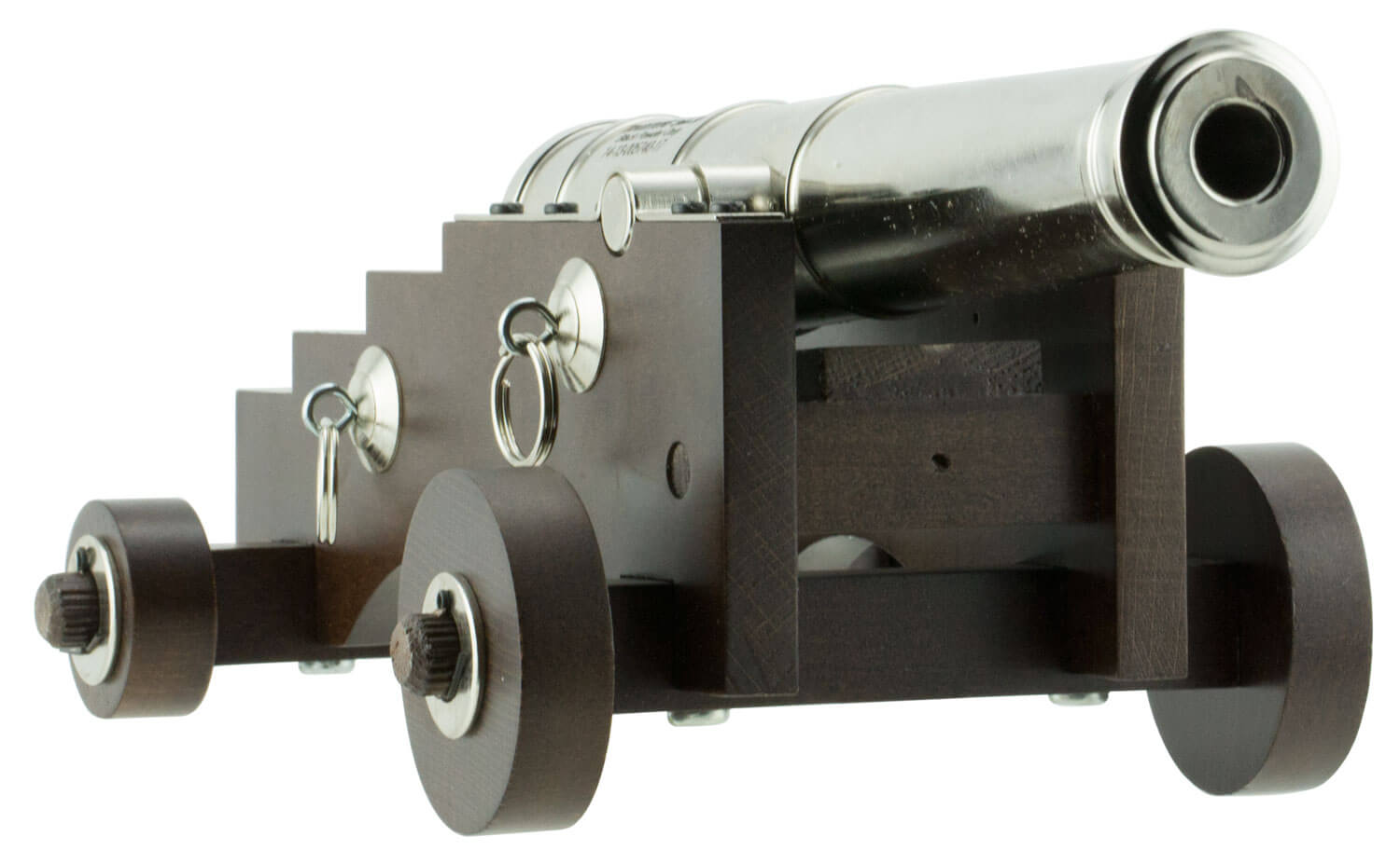 Traditions CN8041 Old Ironsides Mini Cannon 50 Cal 9″ Nickel Barrel Hardwood Stock Breech Action Traditions CN8041 Old Ironsides Mini Cannon 50 Cal 9″ Nickel Barrel Hardwood Stock Breech Action