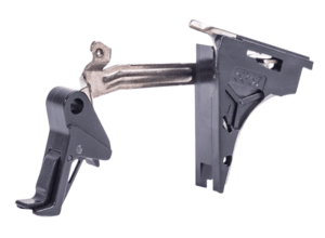 CMC Triggers 71701 Drop-In  Black Flat Trigger Compatible w/Glock 17/19/26/34 Gen4