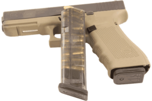 ETS Group GLK1710 Pistol Mags 10rd 9mm Luger Compatible w/ Glock 17/18/19/26/45/34 Clear Polymer ETS Group GLK1710 Pistol Mags 10rd 9mm Luger Compatible w/ Glock 17/18/19/26/45/34 Clear Polymer