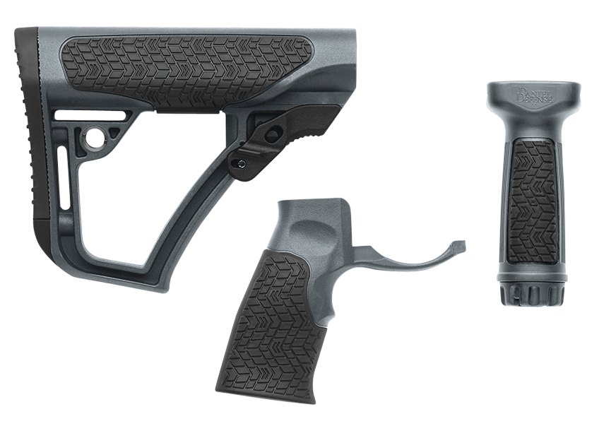 Daniel Defense 2810206145012 OEM Collapsible Daniel Defense Tornado Polymer Front & Pistol Grip for AR-Platform with Mil-Spec Receiver Extension (Tube Not Included) Daniel Defense 2810206145012 OEM Collapsible Daniel Defense Tornado Polymer Front & Pistol Grip for AR-Platform with Mil-Spec Receiver Extension (Tube Not Included)