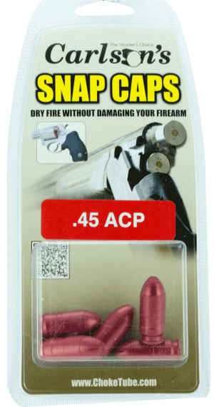 Carlson's Choke Tubes 00062 Snap Cap Pistol 45ACP 5Pack
