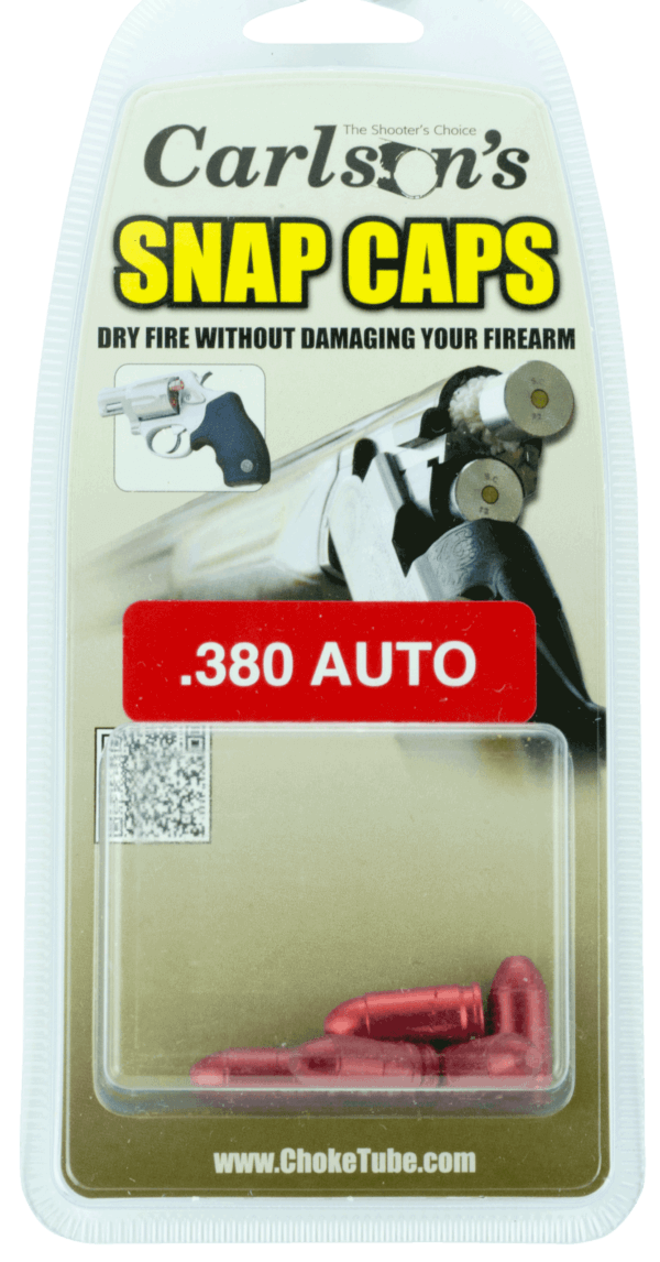 Carlson’s Choke Tubes 00063 Snap Cap Pistol 380ACP 5Pack