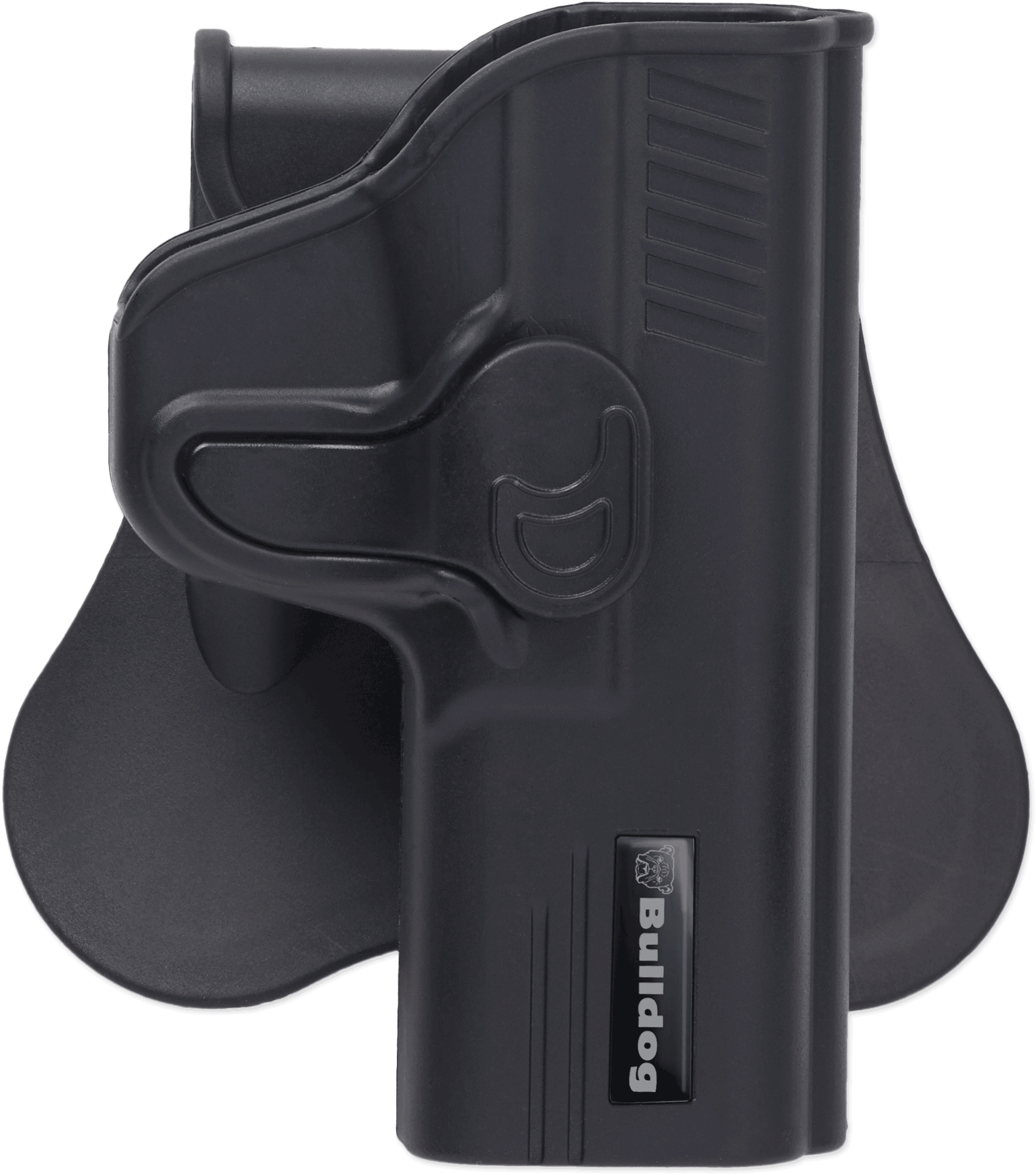 Bulldog RRG19 Rapid Release OWB Black Polymer Paddle Compatible w/Glock 19/23/32 Right Hand