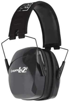 Howard Leight R01525 Leightning L2F Slim Passive Muff 27 dB Over the Head Gray/Black Adult
