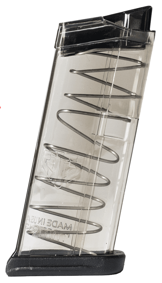 ETS Group GLK43 Pistol Mags 7rd 9mm Luger Compatible w/ Glock 43 Clear Polymer ETS Group GLK43 Pistol Mags 7rd 9mm Luger Compatible w/ Glock 43 Clear Polymer