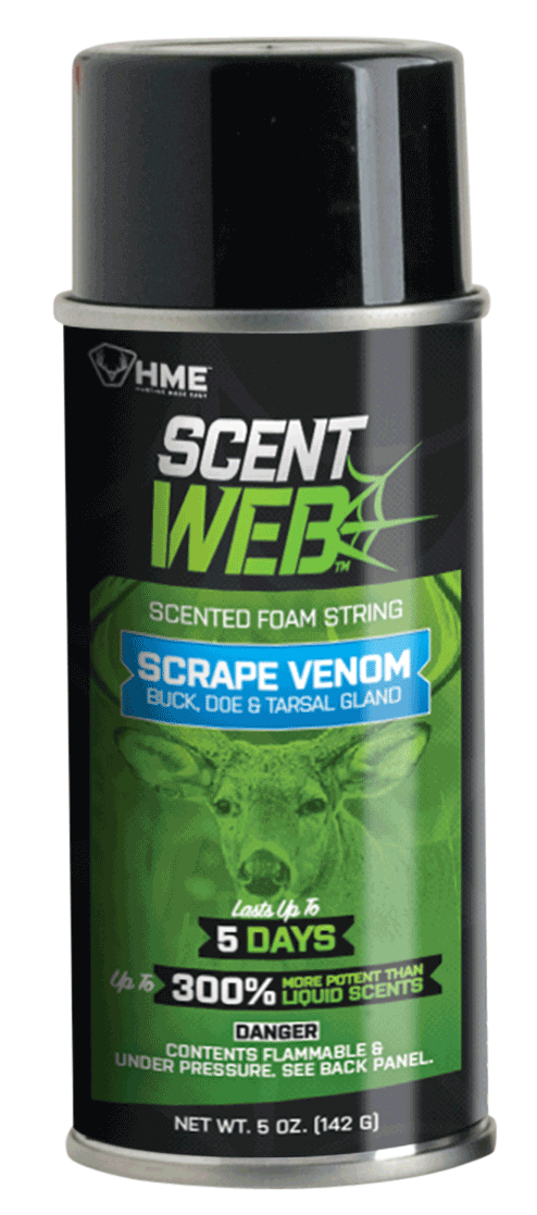 HME SWSCRPVEN Scent Web Scrape Venom Buck Doe & Tarsal Gland Cover Scent 5 oz. Aerosol HME SWSCRPVEN Scent Web Scrape Venom Buck Doe & Tarsal Gland Cover Scent 5 oz. Aerosol