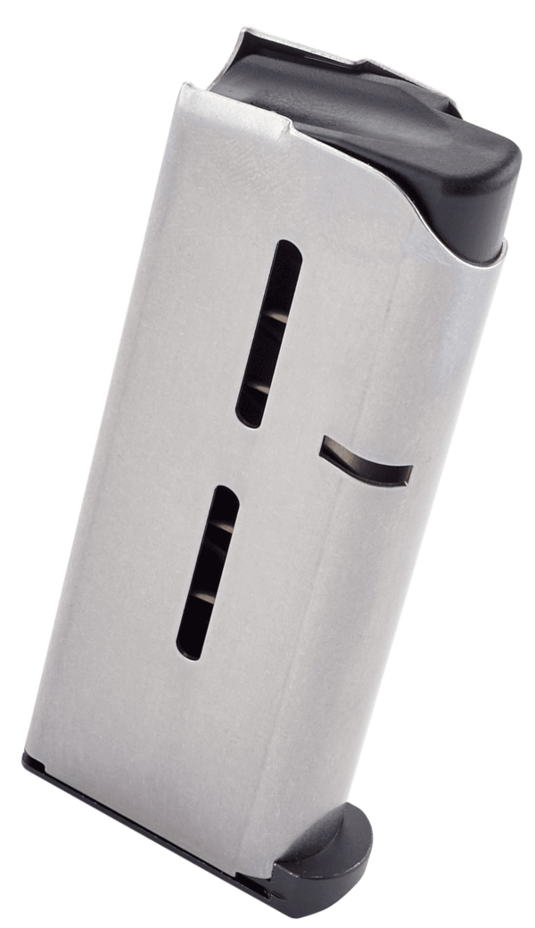 Wilson Combat 47OXC 1911  7rd Detachable w/ Standard Floor Plate 45 ACP Fits 1911 Officer Stainless Steel