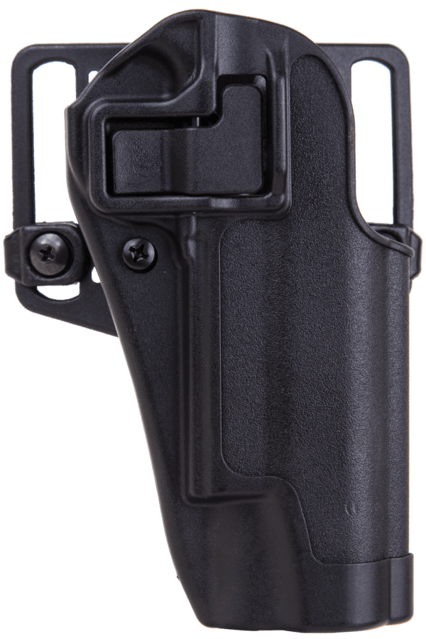 Blackhawk 410503BKR Serpa CQC  OWB Size 03 Matte Black Polymer Belt Loop/Paddle Fits 1911 Government & Clones Right Hand