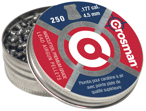 Crosman 6177 Wadcutter 177 Lead 250/Tin Crosman 6177 Wadcutter 177 Lead 250/Tin