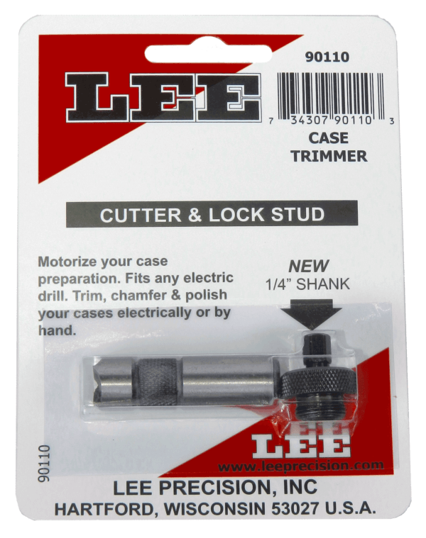 Lee Precision 90110 Cutter & Lock Stud Case Trimmer Stainless Steel Lee Precision 90110 Cutter & Lock Stud Case Trimmer Stainless Steel