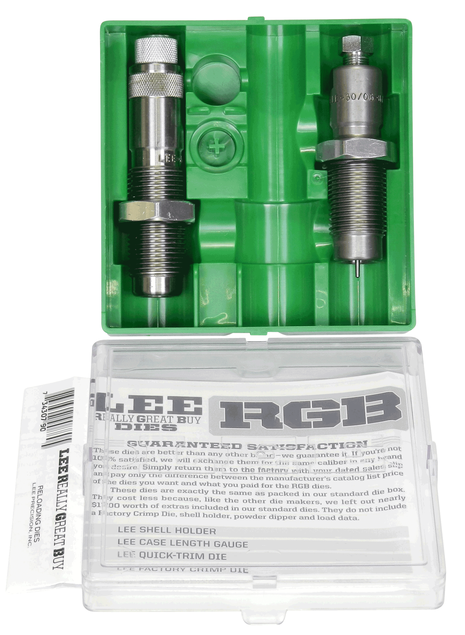 Lee Precision 90870 RGB 2-Die Set 222 Rem
