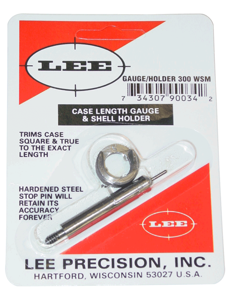 Lee Precision 90034 Case Length Gauge Silver 300 WSM Steel Lee Precision 90034 Case Length Gauge Silver 300 WSM Steel