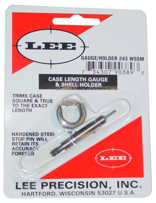 Lee Precision 90389 Case Length Gauge 243 WSSM Steel Rifle Lee Precision 90389 Case Length Gauge 243 WSSM Steel Rifle