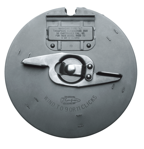 Thompson T13KT A1 50rd Drum 45 ACP Fit 1927-A1 Thompson Blued Steel Thompson T13KT A1 50rd Drum 45 ACP Fit 1927-A1 Thompson Blued Steel