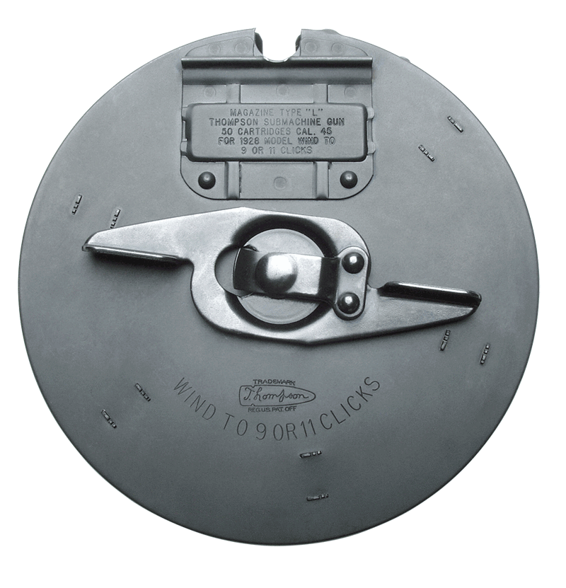 Thompson T13KT A1 50rd Drum 45 ACP Fit 1927-A1 Thompson Blued Steel Thompson T13KT A1 50rd Drum 45 ACP Fit 1927-A1 Thompson Blued Steel