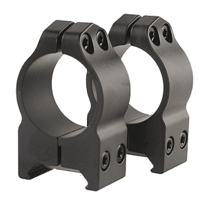 Warne 201M Vertical Rings Maxima Matte Black 1" Medium 0 MOA