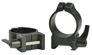 Warne 214LM Vertical Rings Maxima Matte Black 30mm Medium Quick Detach 0 MOA