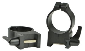 Warne 215LM Vertical Rings Maxima Matte Black 30mm High Quick Detach 0 MOA