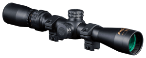Konus 7260 KonusPro  Matte Black 2-7x32mm 1" Tube Engraved 30/30 Duplex Reticle Includes Mounting Rings