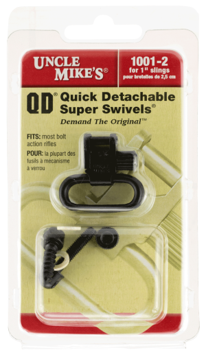 Uncle Mike's MO10012 Super Swivel Blued 1" Steel Quick Detach