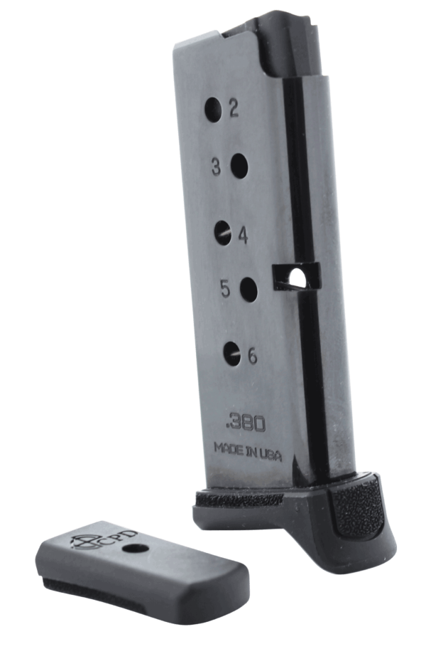 DuraMag 6X38141205RCPD Replacement Black Detachable 6rd 380 ACP for Ruger LCP/LCP II DuraMag 6X38141205RCPD Replacement Black Detachable 6rd 380 ACP for Ruger LCP/LCP II