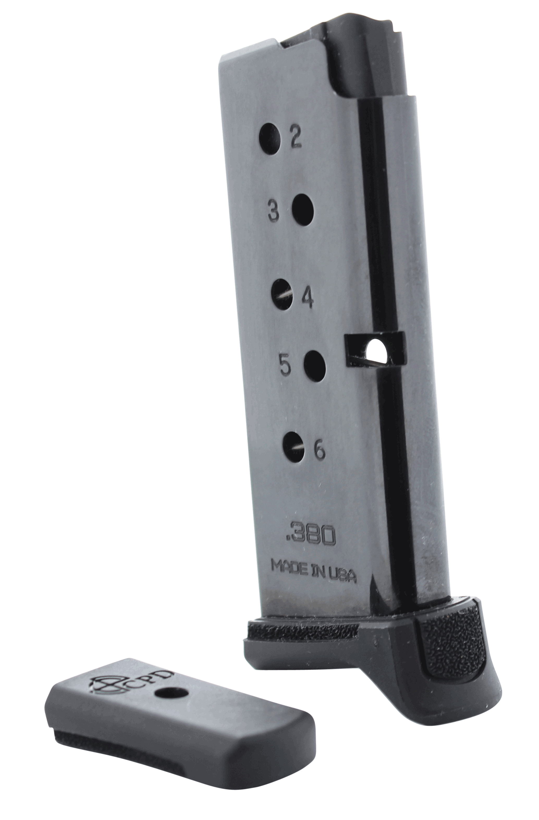 DuraMag 6X38141205RCPD Replacement Black Detachable 6rd 380 ACP for Ruger LCP/LCP II DuraMag 6X38141205RCPD Replacement Black Detachable 6rd 380 ACP for Ruger LCP/LCP II