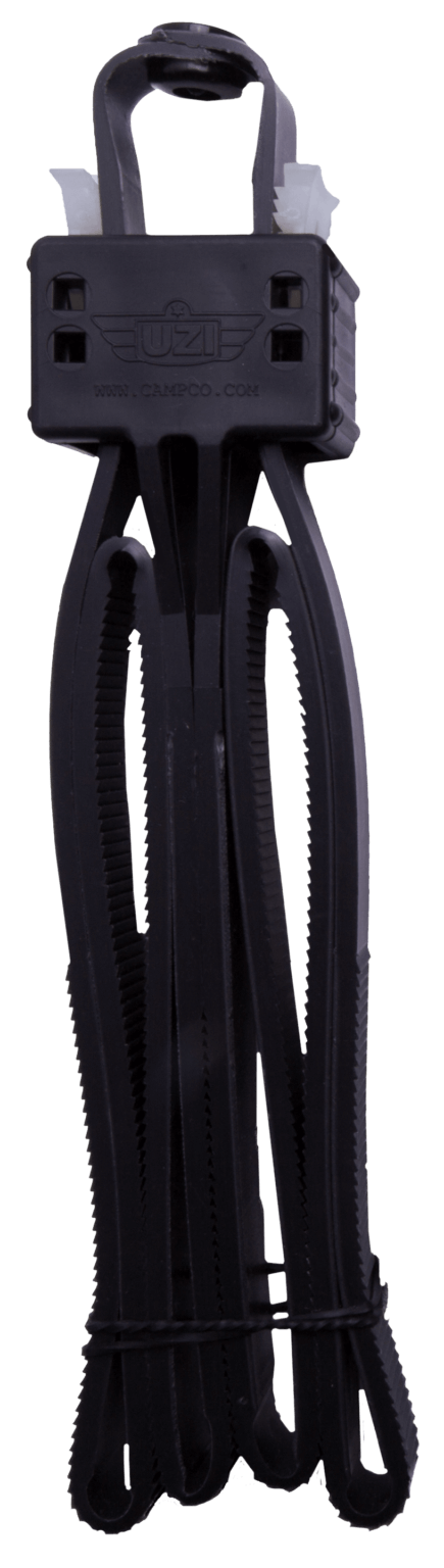 Uzi Accessories UZIFLXCB Flex Cuff Black Polymer Adjustable Uzi Accessories UZIFLXCB Flex Cuff Black Polymer Adjustable