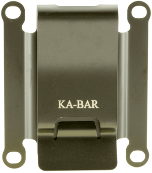 Ka-Bar 1480CLIP Belt Clip For Ka-Bar TDI/Hinderer/Becker Black Metal