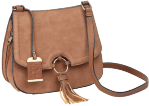 Bulldog BDP034 Cross Body  Camel Suede 11″ x 9″ x 3.50″
