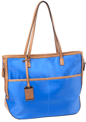 Bulldog BDP057 Tote Purse w/Holster Electric Blue Nylon Most Sm Pistols & Revolvers Right Hand