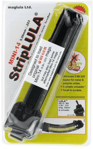 Maglula SL52B StripLULA Black Polymer for 223 Rem 5.56x45mm NATO Ruger Mini-14 Holds up to 10rds