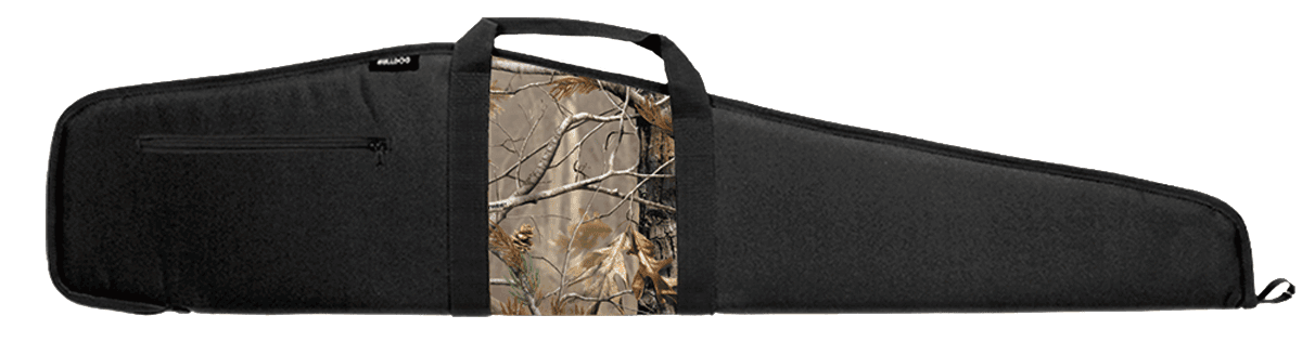 Bulldog BD210 Camo Panel 48" Scoped Rifle Black Nylon Case with Integrated Realtree AP Panel