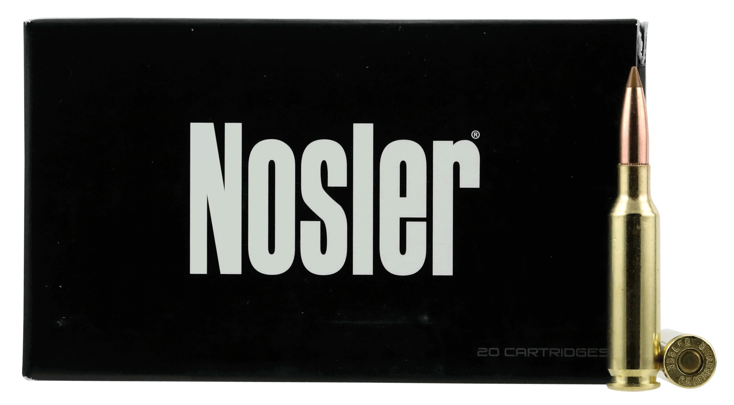 Nosler 40064 Ballistic Tip 6.5 Creedmoor 140 gr Spitzer Ballistic Tip 20rd Box