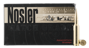 Nosler 60115 Match Grade RDF 6.5 Creedmoor 140 gr RDF Hollow Point Boat Tail 20rd Box