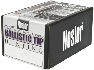 Nosler 24090 Ballistic Tip  6mm .243 90 GR Ballistic Tip Hunting/ 50rd Box