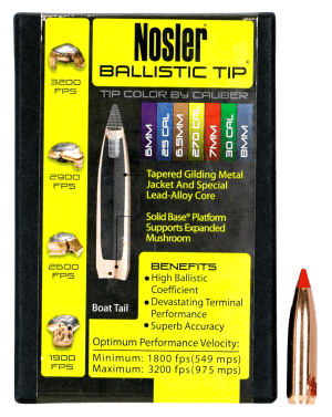 Nosler 28140 Ballistic Tip  7mm .284 140 GR Spitzer/ 50rd Box