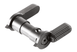 Patriot Ordnance Factory 00666 Safety Selector  Black Polymer AR-Platform Ambidextrous
